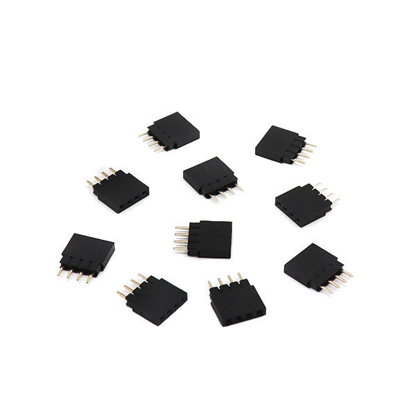 Đầu nối đầu nối một hàng 4 Ghim cho nữ Đầu nối đầu cắm nữ chân 2,0mm