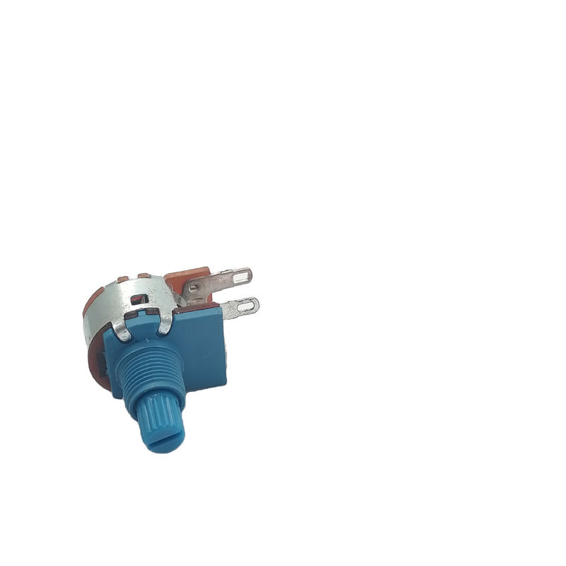Chiết áp loại quay 16mm B500k 200V với chiều dài bộ truyền động 9mm