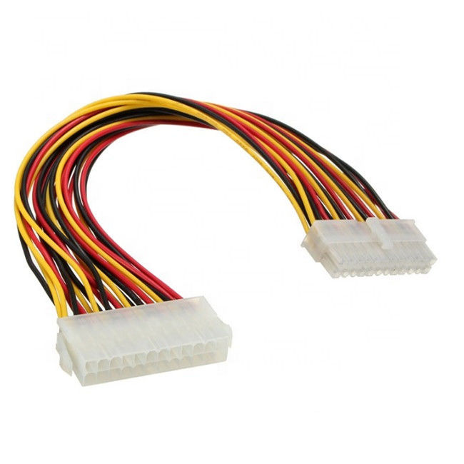 Lắp ráp cáp JST 2.54mm 24P Nam đến Nữ để cung cấp điện điện tử