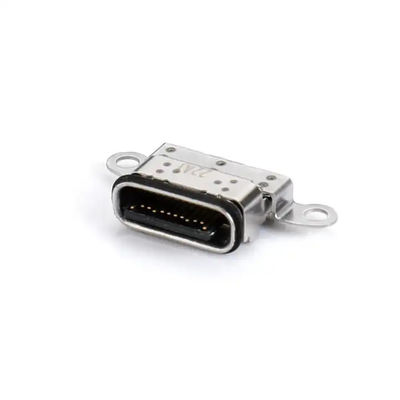 SMT USB C Connector nữ 24 pin Double Row Waterproof IPX8