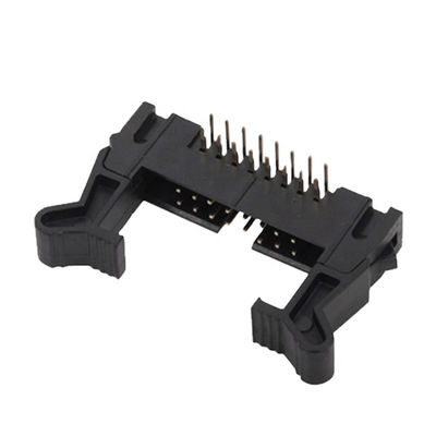 Bao bọc Ejector Đầu nối hai hàng Ghim Đầu nối Góc phải Đầu nối Đầu nối 2.0mm Độ cao 32p